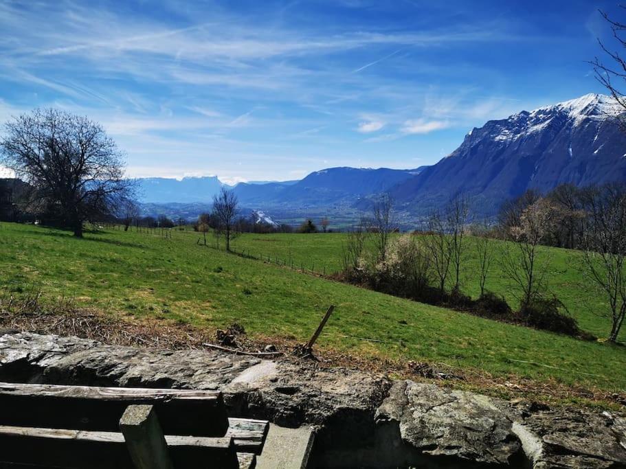 Вилла Le Banc Des Seilles Bonvillard Экстерьер фото